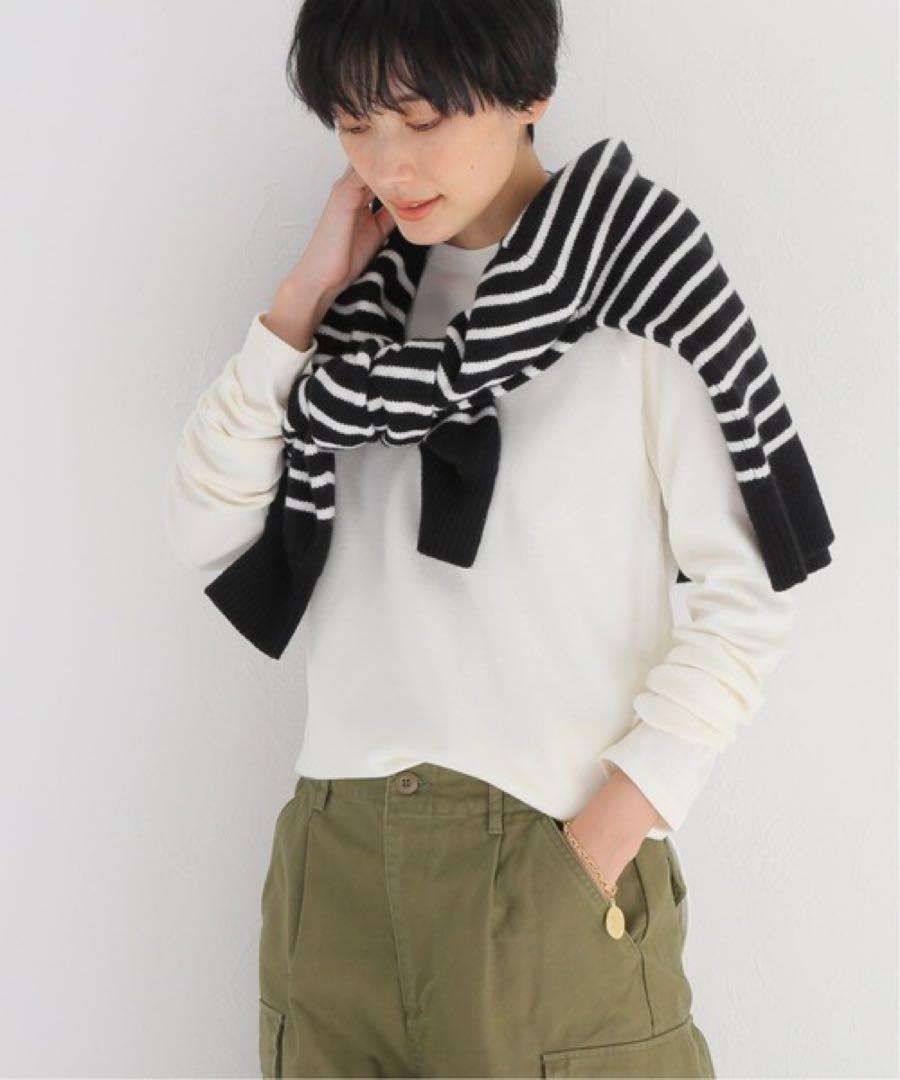 【美品】フレームワーク ウール混針抜きラグランTシャツ 近年モデル レディース