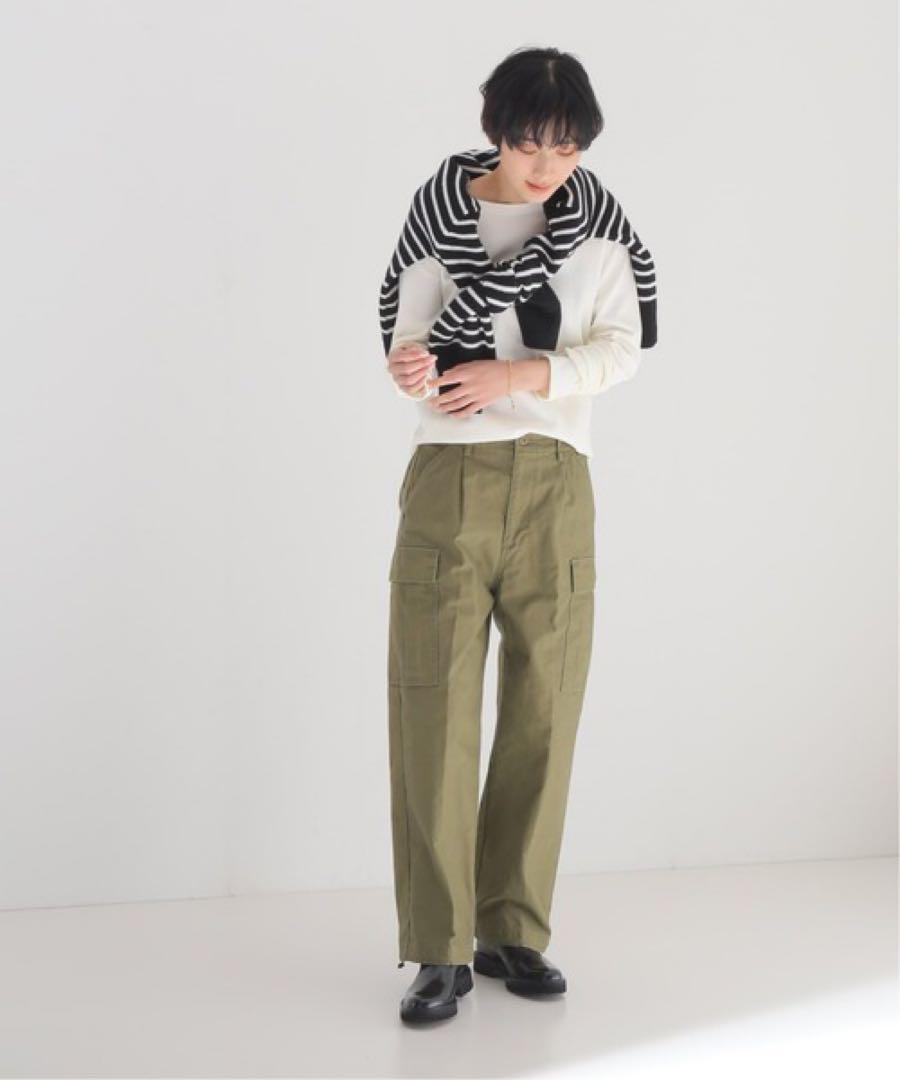 【美品】フレームワーク ウール混針抜きラグランTシャツ 近年モデル レディース