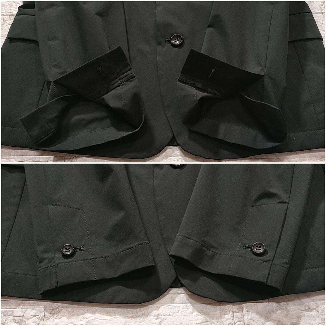 【美品】アタッチメント 2way ストレッチタフタ テーラードジャケット 黒 L
