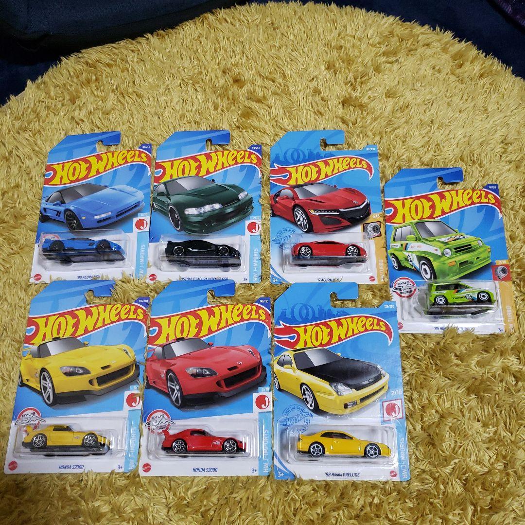 ホットウィール ホンダプレリュードその他 7台セット