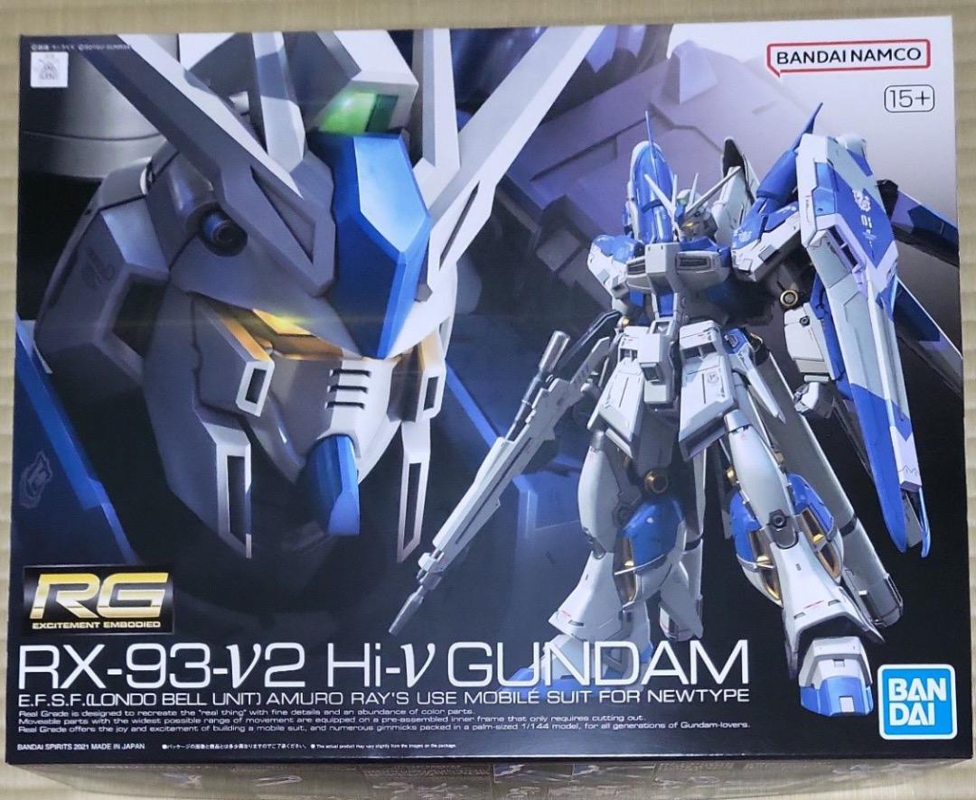 期間限定最終値下げ　大人気　RG Hi-νガンダム　メルカリ便 ガンプラ RG 1/144 Hi-ν ガンダム MG 1/100 ガンダム - メルカリ