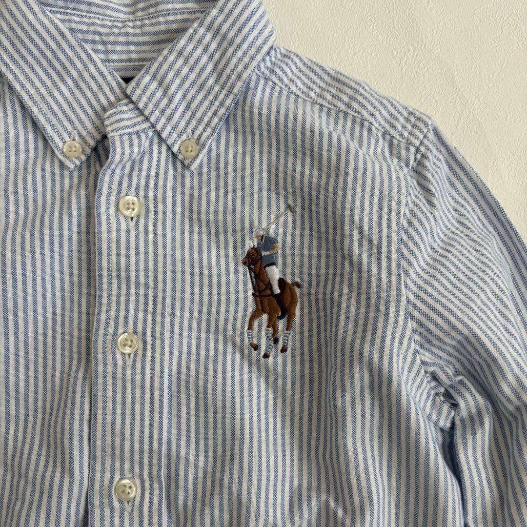 【ちゃす】ポロラルフローレン　刺繍シャツ POLO RALPH LAUREN Ralph Lauren ラルフローレンボーイズ 総