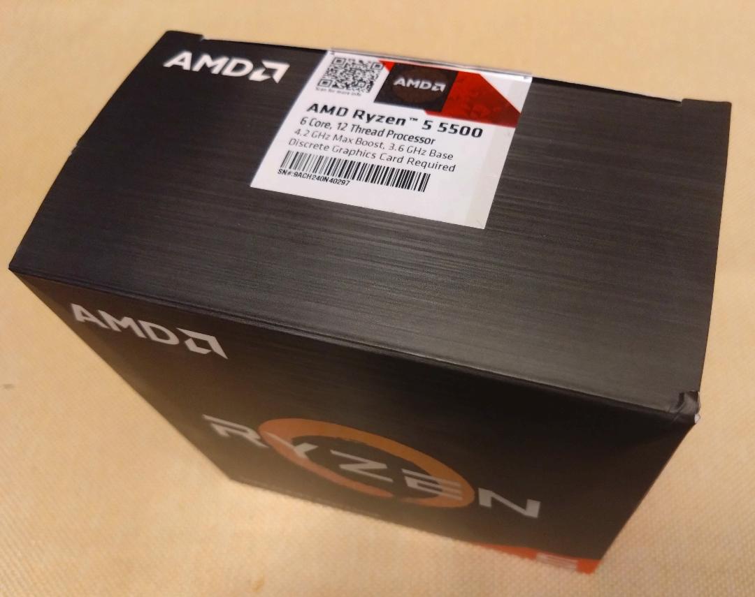 CPU Ryzen 5 5500 with Wraith Stealth Cooler 674520_643882_04_package_thumb