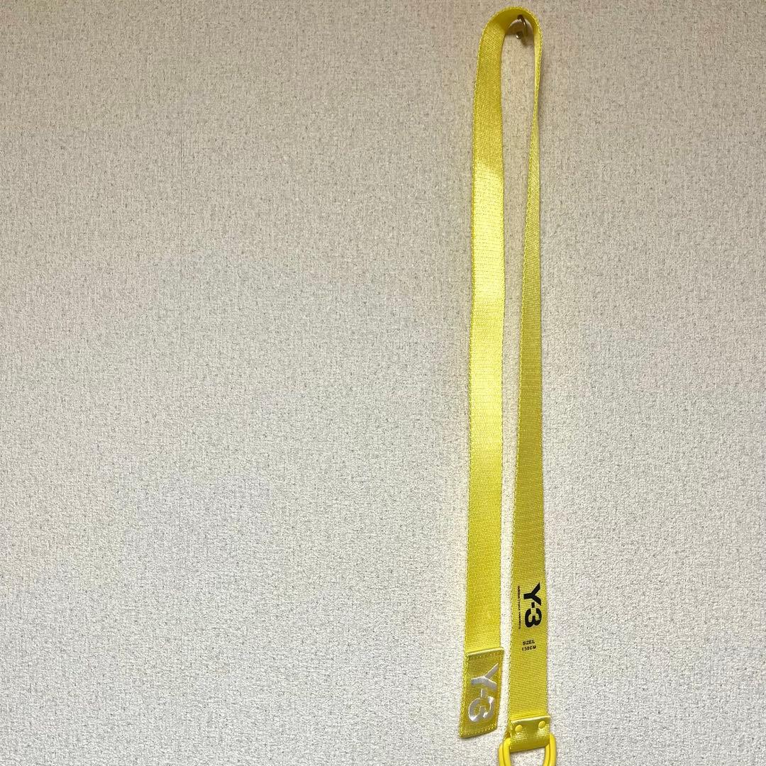 ✨Z世代に人気✨ Y-3 リング イエロー ベルト L 130cm 人気・おすすめ｜使いやすい・旅行におすすめ 品質保証 全国発送