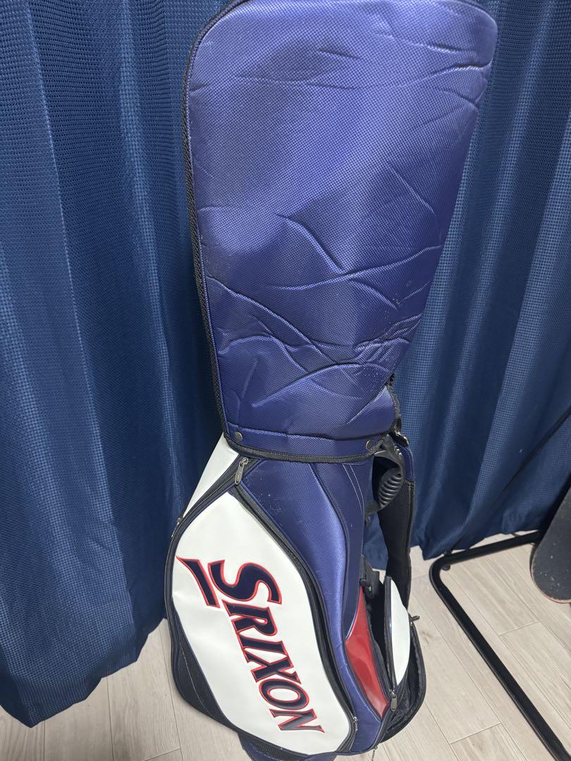 Srixon キャディバッグ ネイビー/ホワイト