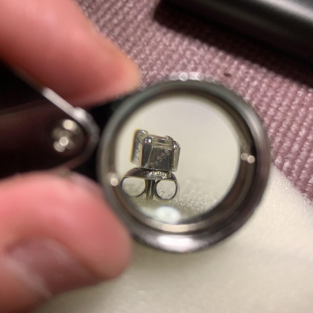 pt900ダイヤモンドピアス0623カラット