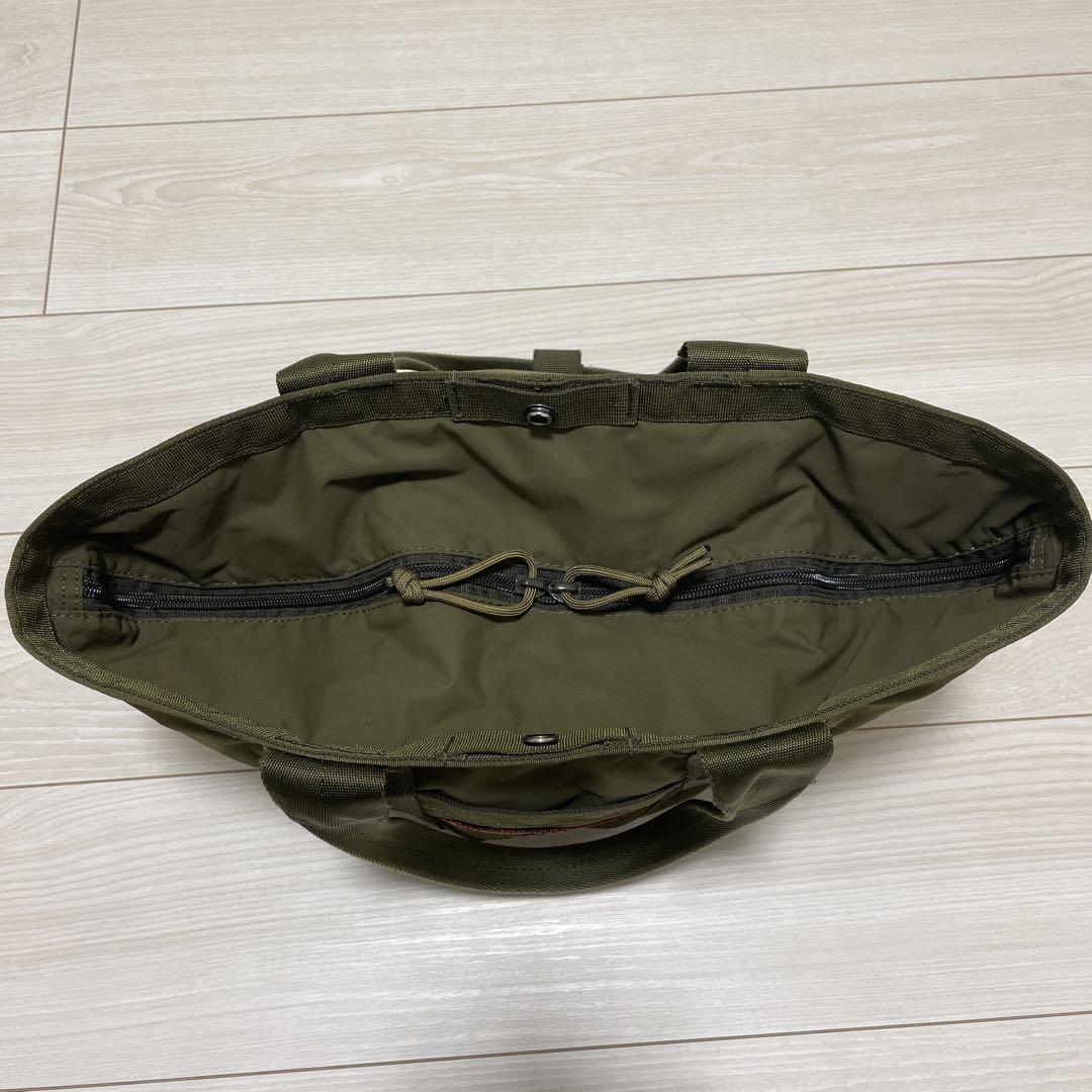 BRIEFING DISCRETE TOTE SM MWトートバッグ オリーブ