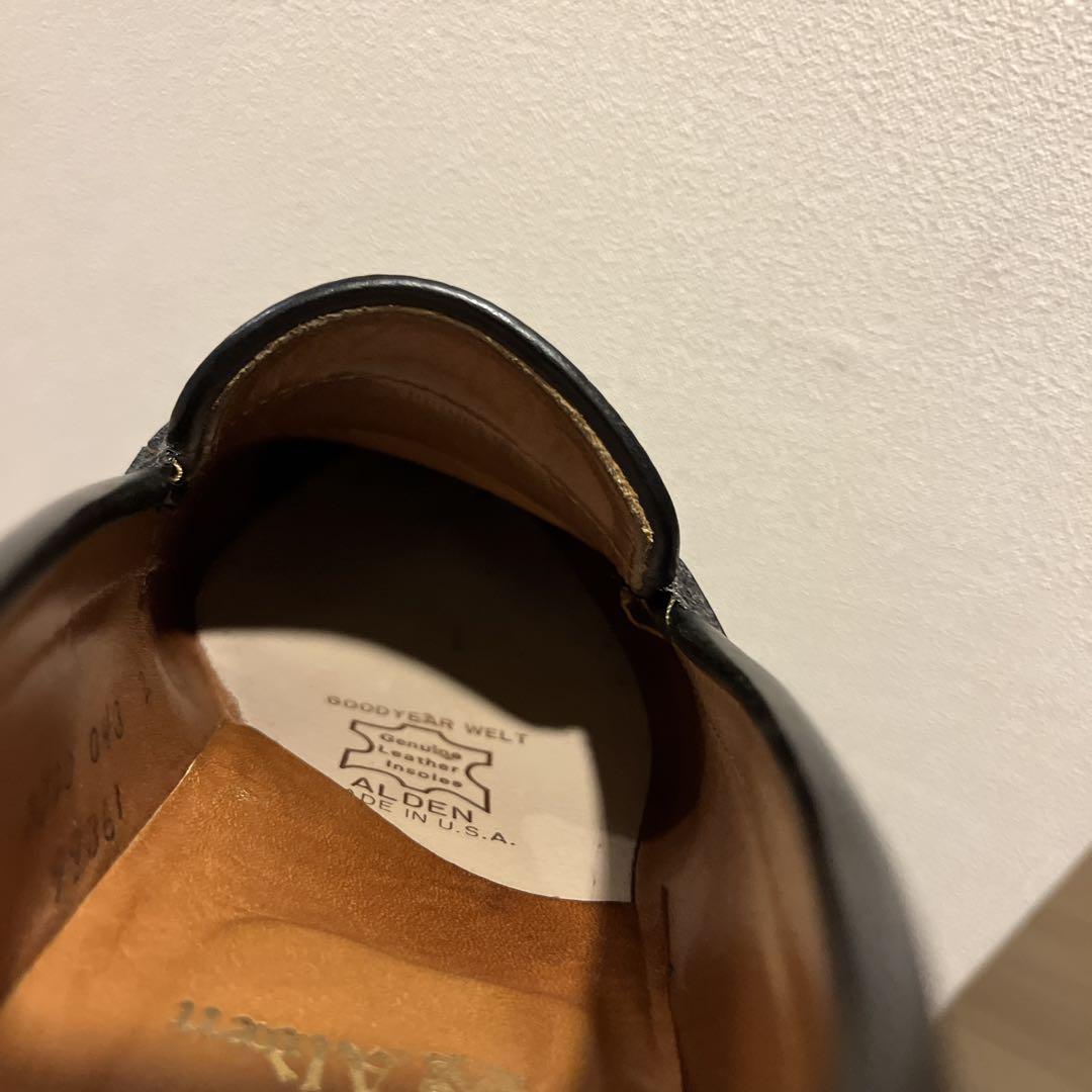 【希少サイズ】オールデン コードバン　コインローファー　alden