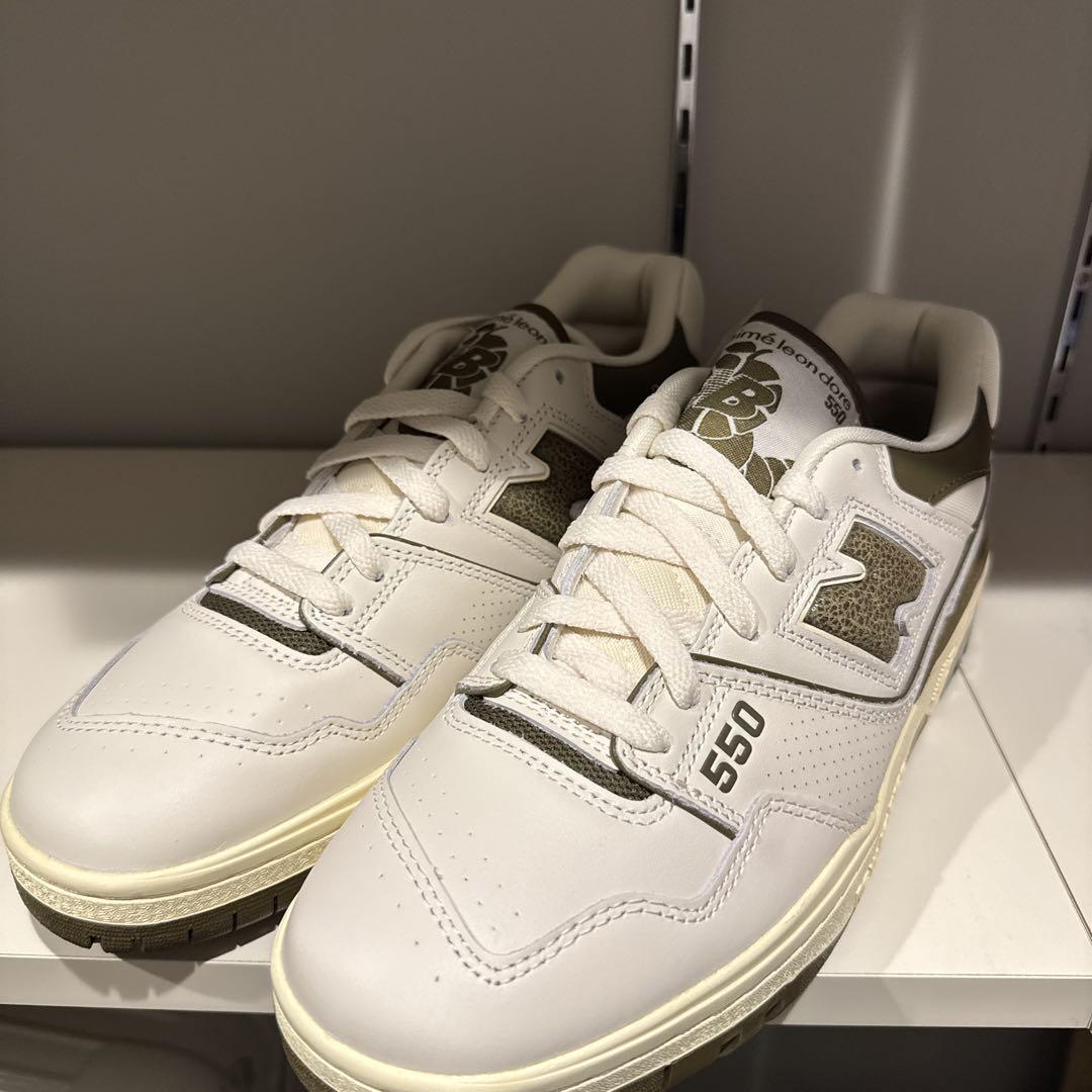 New Balance Aime Leon Dore 550 ホワイト/オリーブ