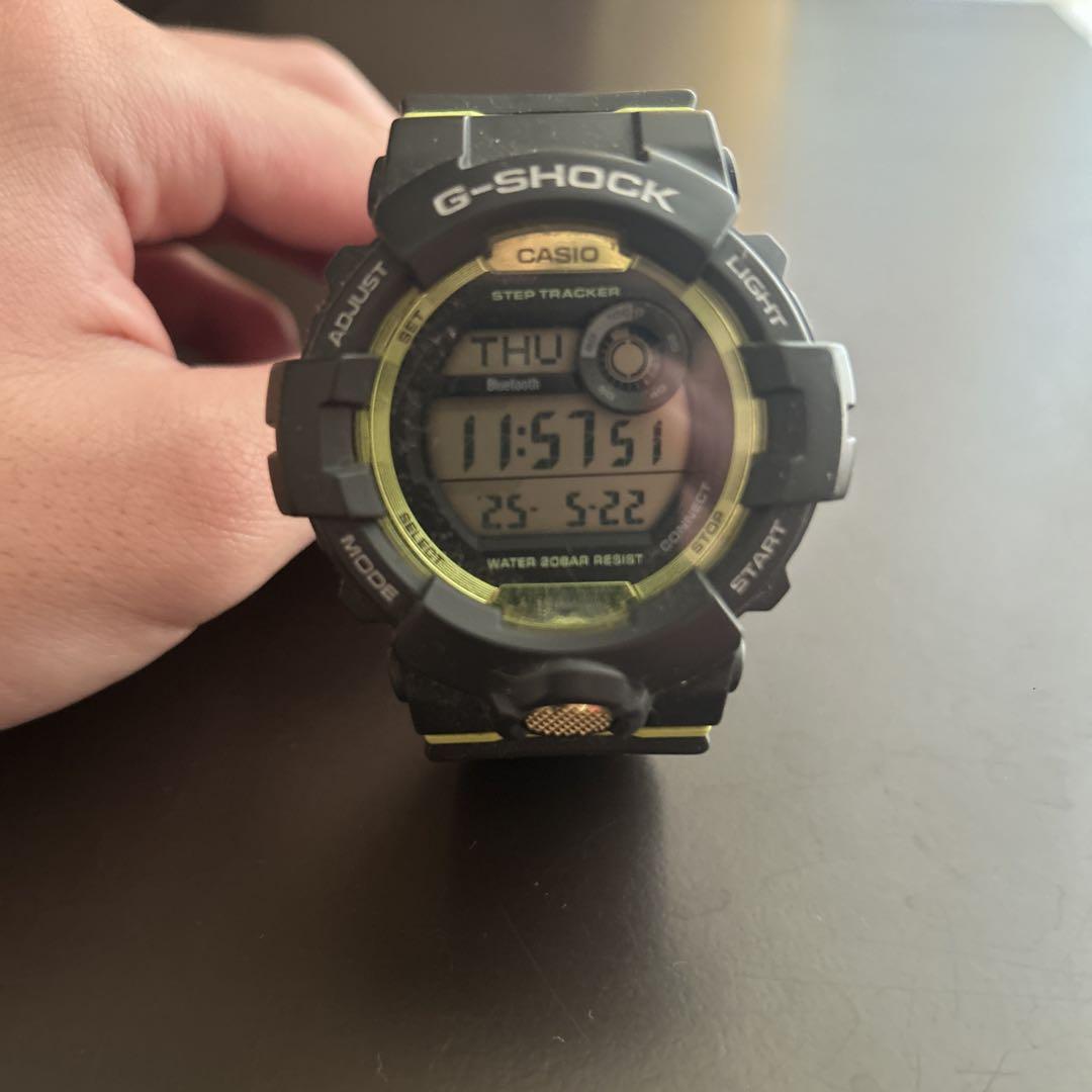 G-SHOCK ステップトラッカー ブラック/イエロー