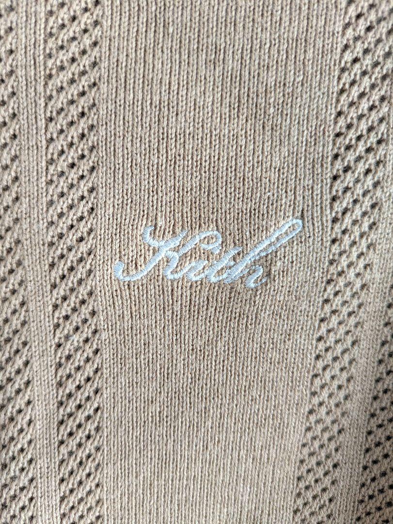 KITH ベージュ ニットベスト S - メルカリ