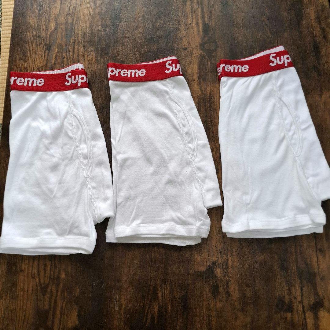 Supreme　 シュプリーボクサーパンツ　3枚セット