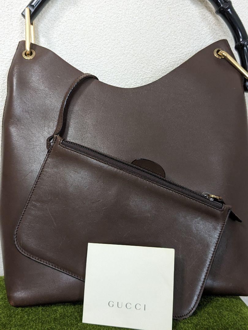 GUCCIバンブートート