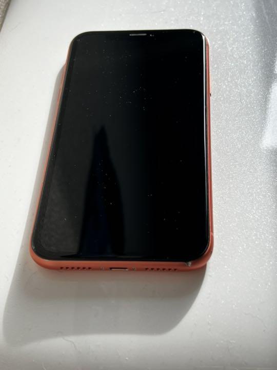 45%割引最低価格の Apple iPhone XR コーラル 64GB 本体のみ 通電確認 ...