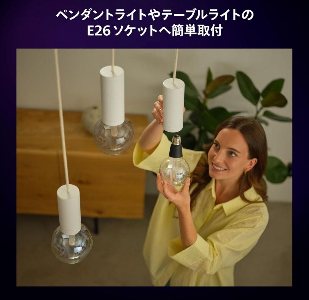Philips Hue スマート電球 E26 ライトガイド G95