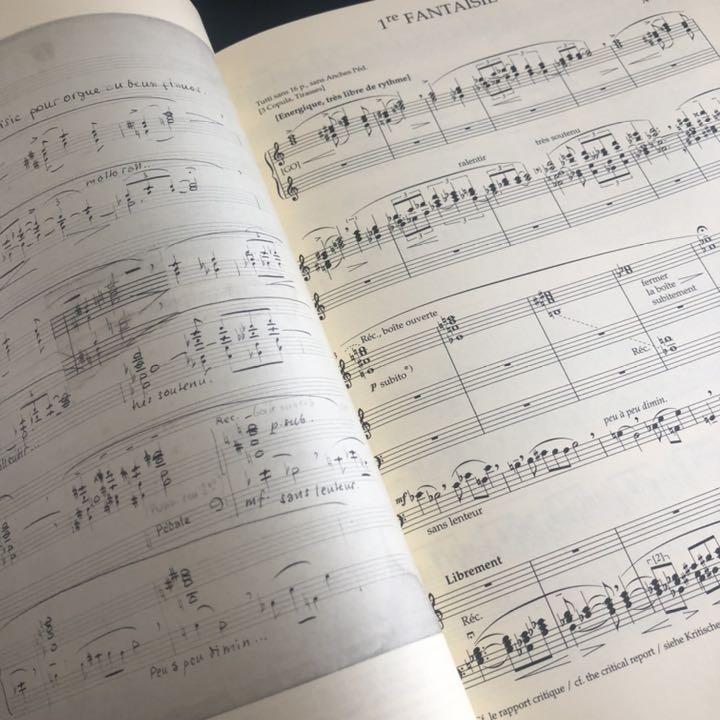 パイプオルガン楽譜、JAN ALAIN ベーレンライター第2巻
