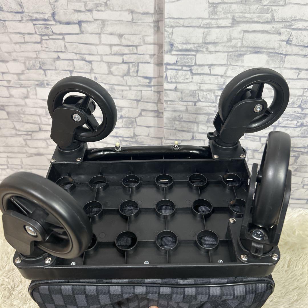 未使用　島製作所　ショッピングカート　メロディプリティ　横押しキャリー