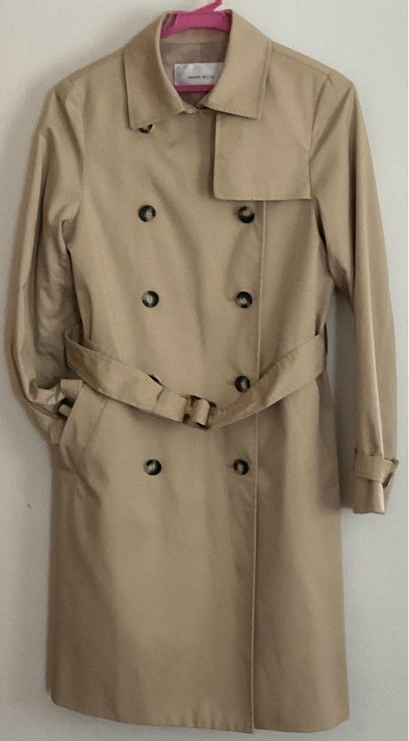 ABAHOUSE ecruトレンチコート ベージュ