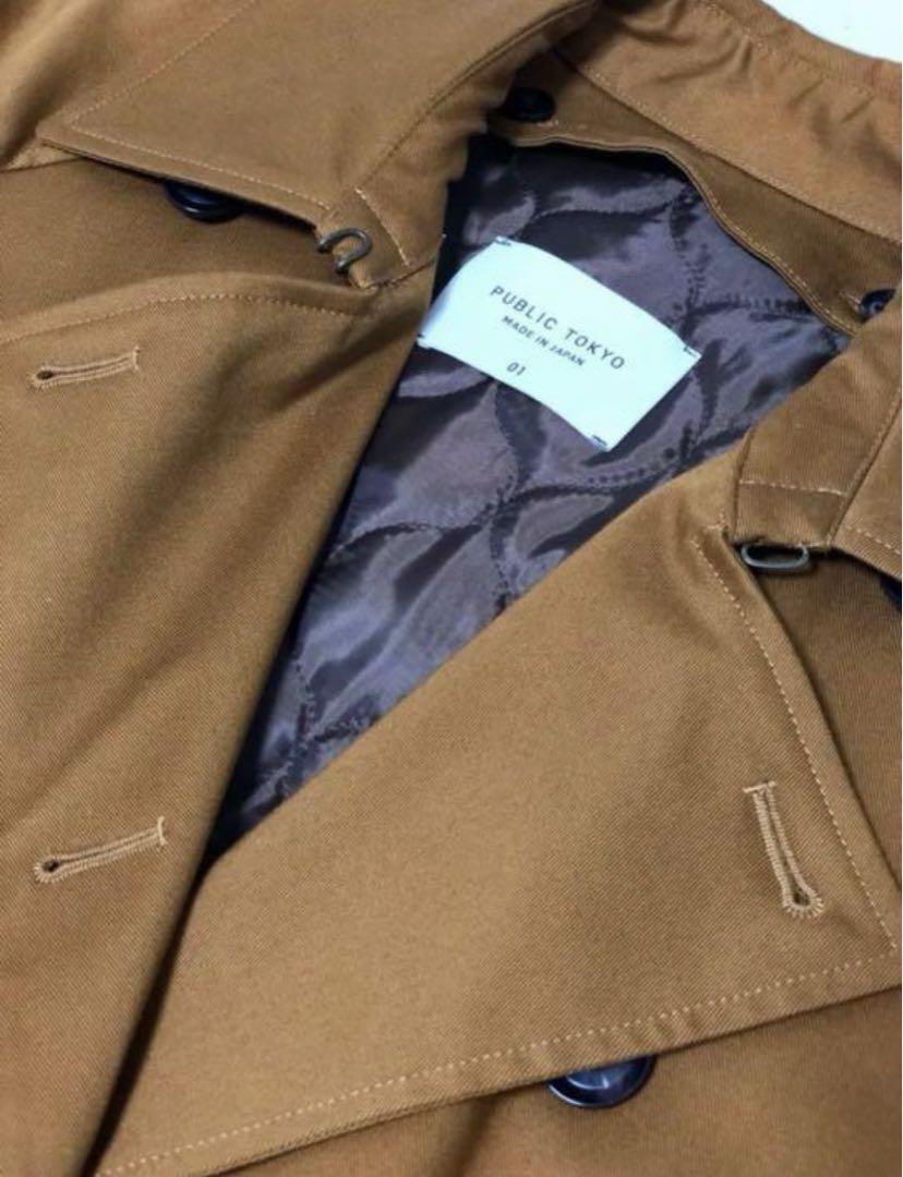 美品 PUBLIC TOKYO トレンチコート Mサイズ