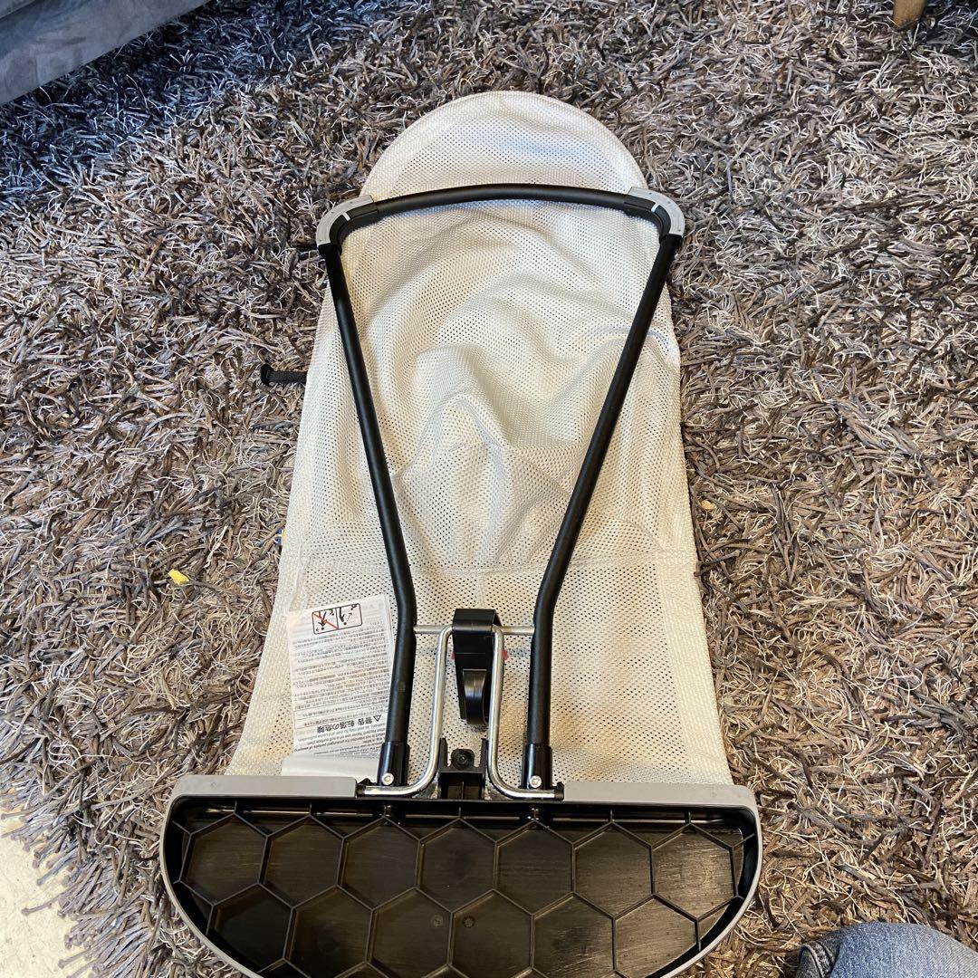美品⭐️ベビージョルン　バウンサー　グレー　メッシュ