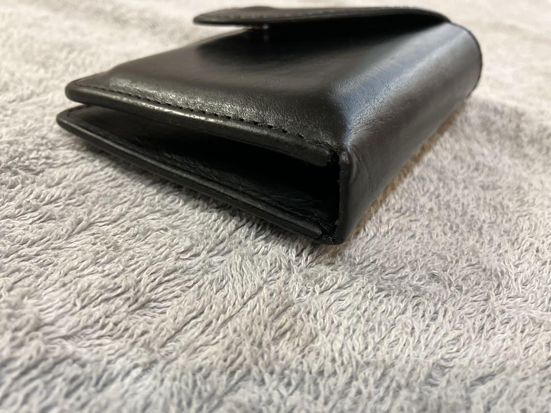Hender Scheme ブラック 二つ折り財布 エンダースキーマ