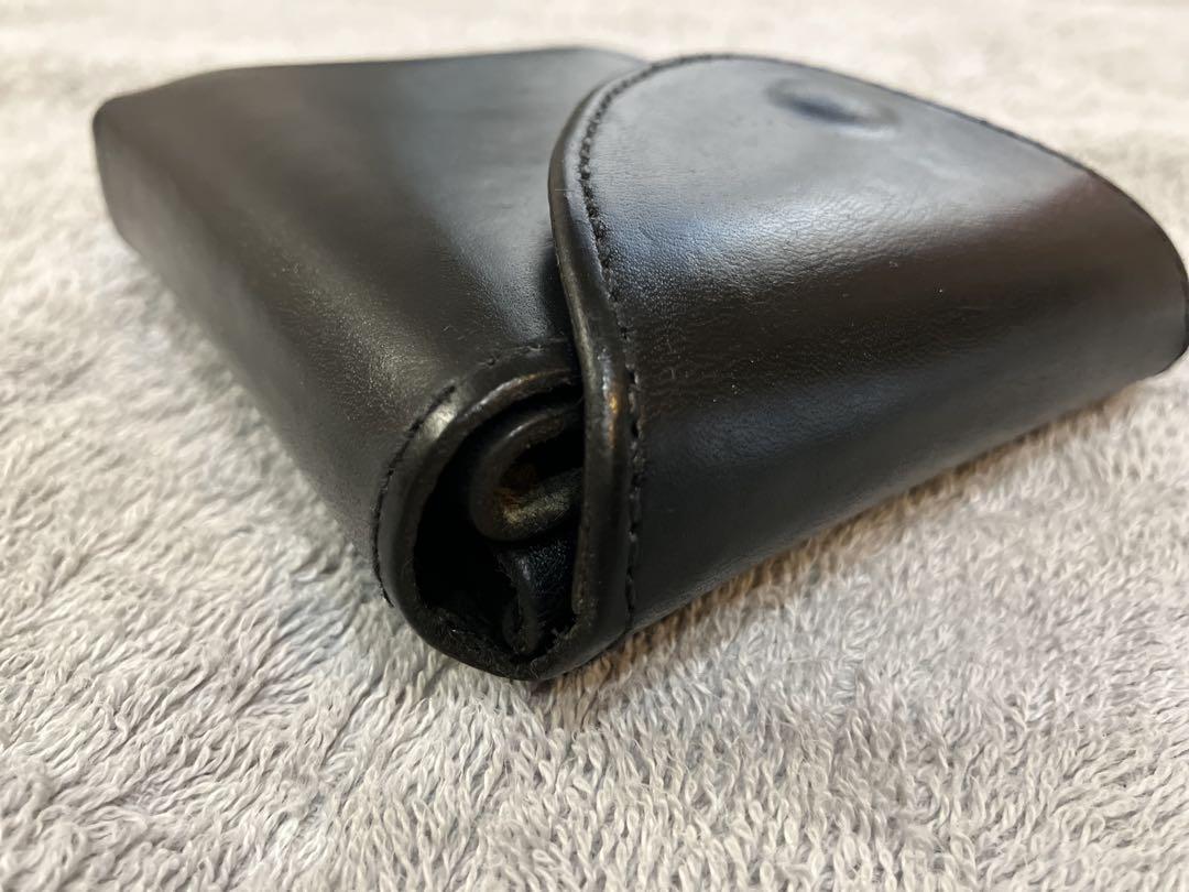 Hender Scheme ブラック 二つ折り財布 エンダースキーマ