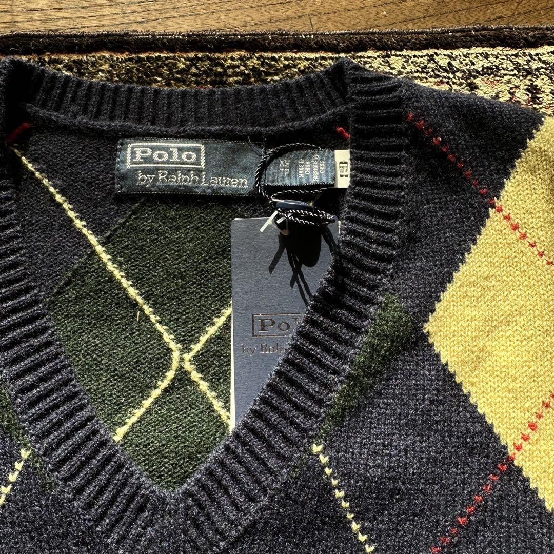 ❗️未使用❗️Polo Ralph Lauren アーガイルセーター