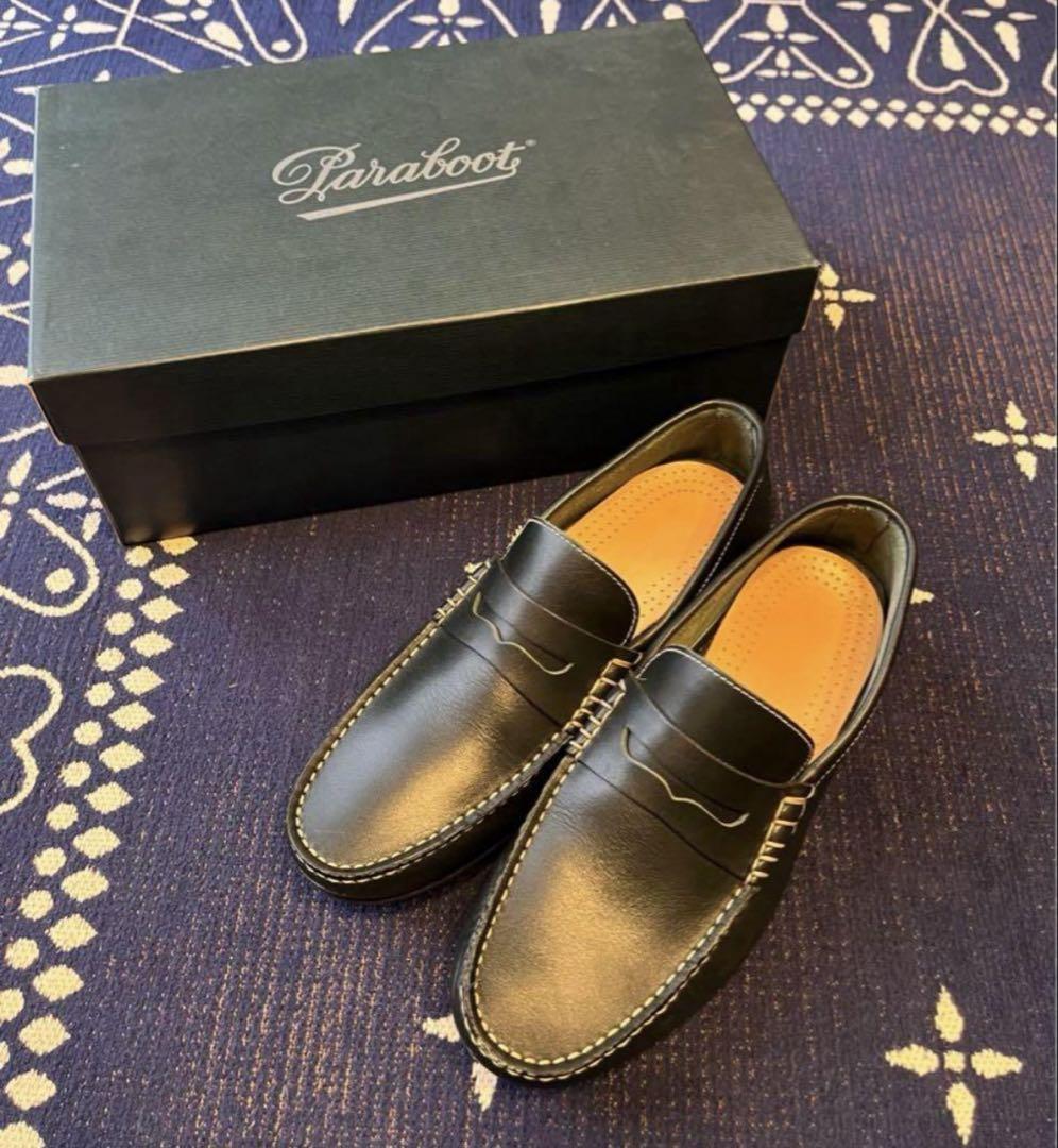 PARABOOT パラブーツ CABRIO DAMIER ドライビングシューズ
