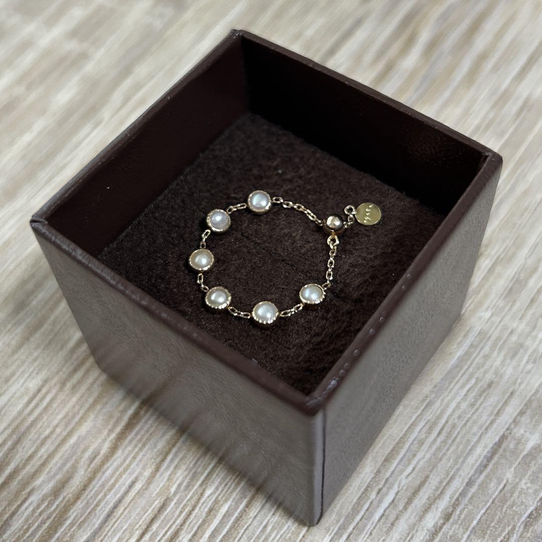 【美品】Agete dreamy dreamy リング