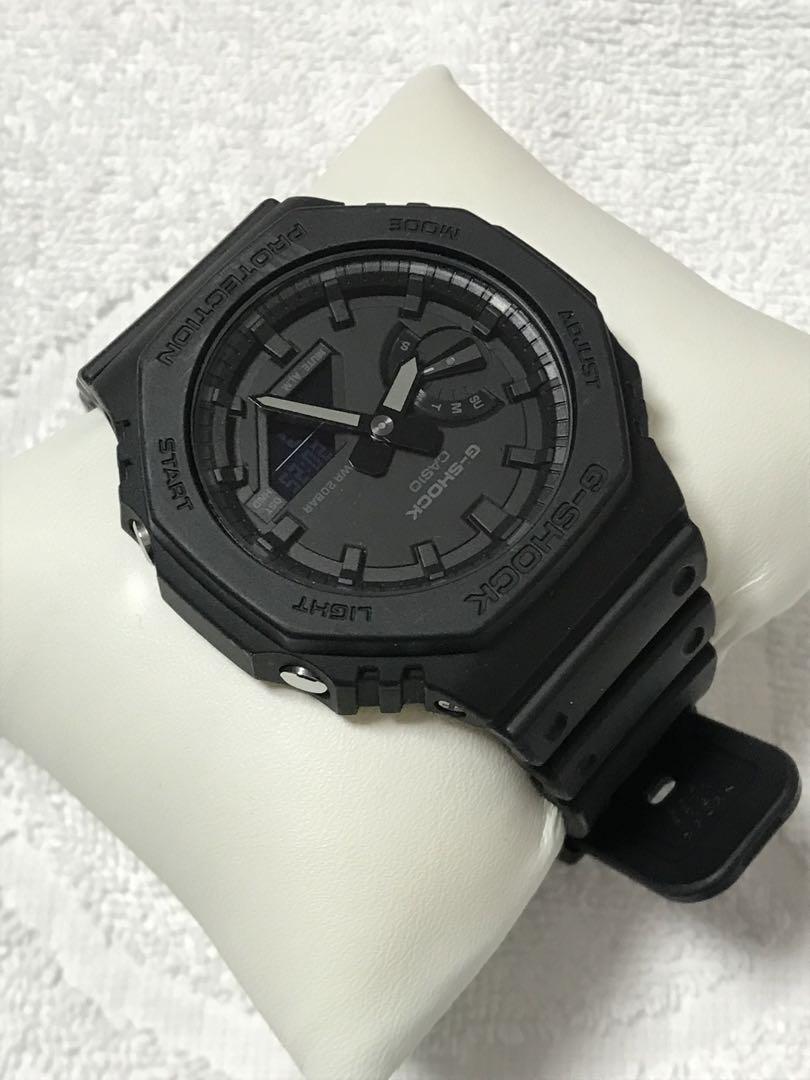 CASIO G-SHOCK GA-2100-1A1JF ブラック　ユーズド