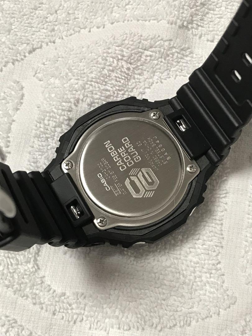 CASIO G-SHOCK GA-2100-1A1JF ブラック　ユーズド