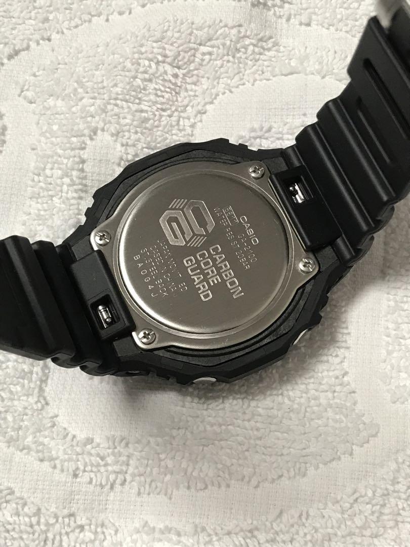 CASIO G-SHOCK GA-2100-1A1JF ブラック　ユーズド