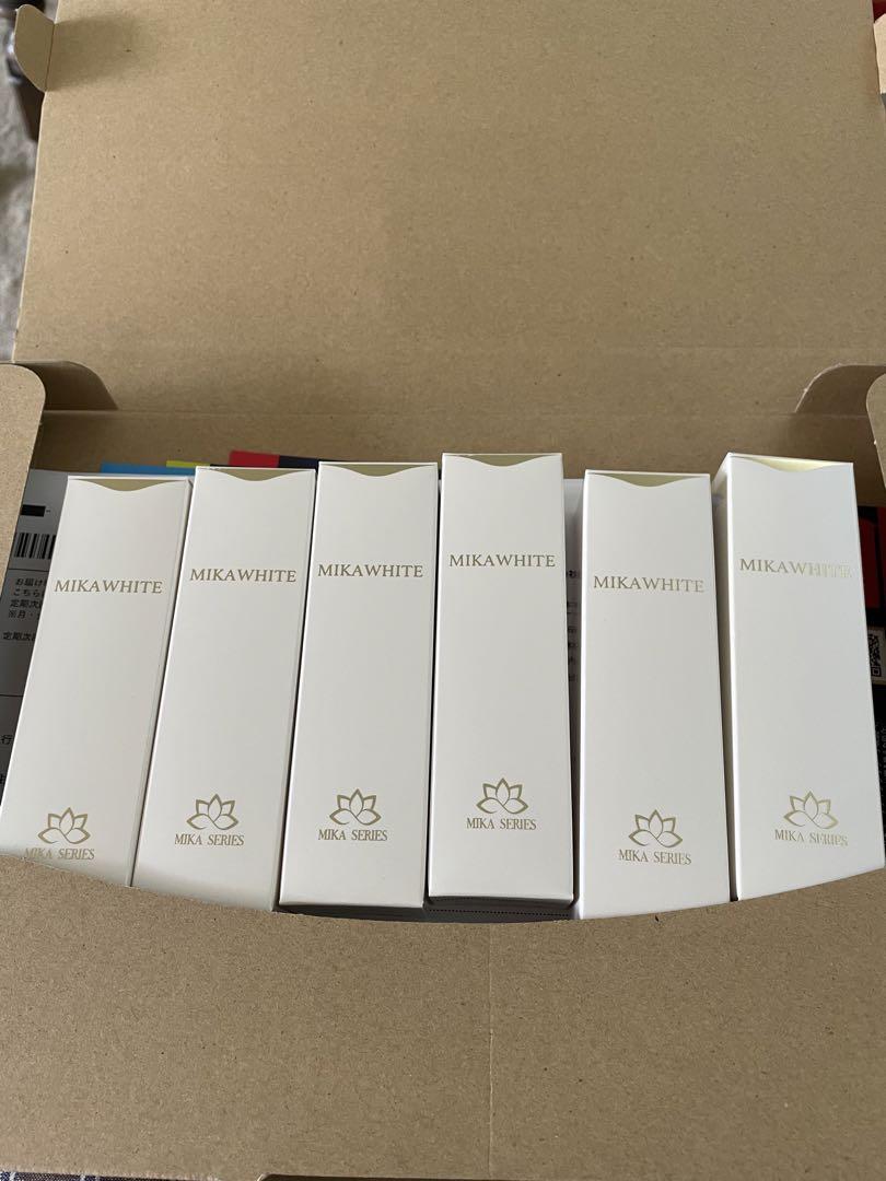 アンミカ　ホワイトニング　6本セットMIKA WHITE(薬用歯磨き)