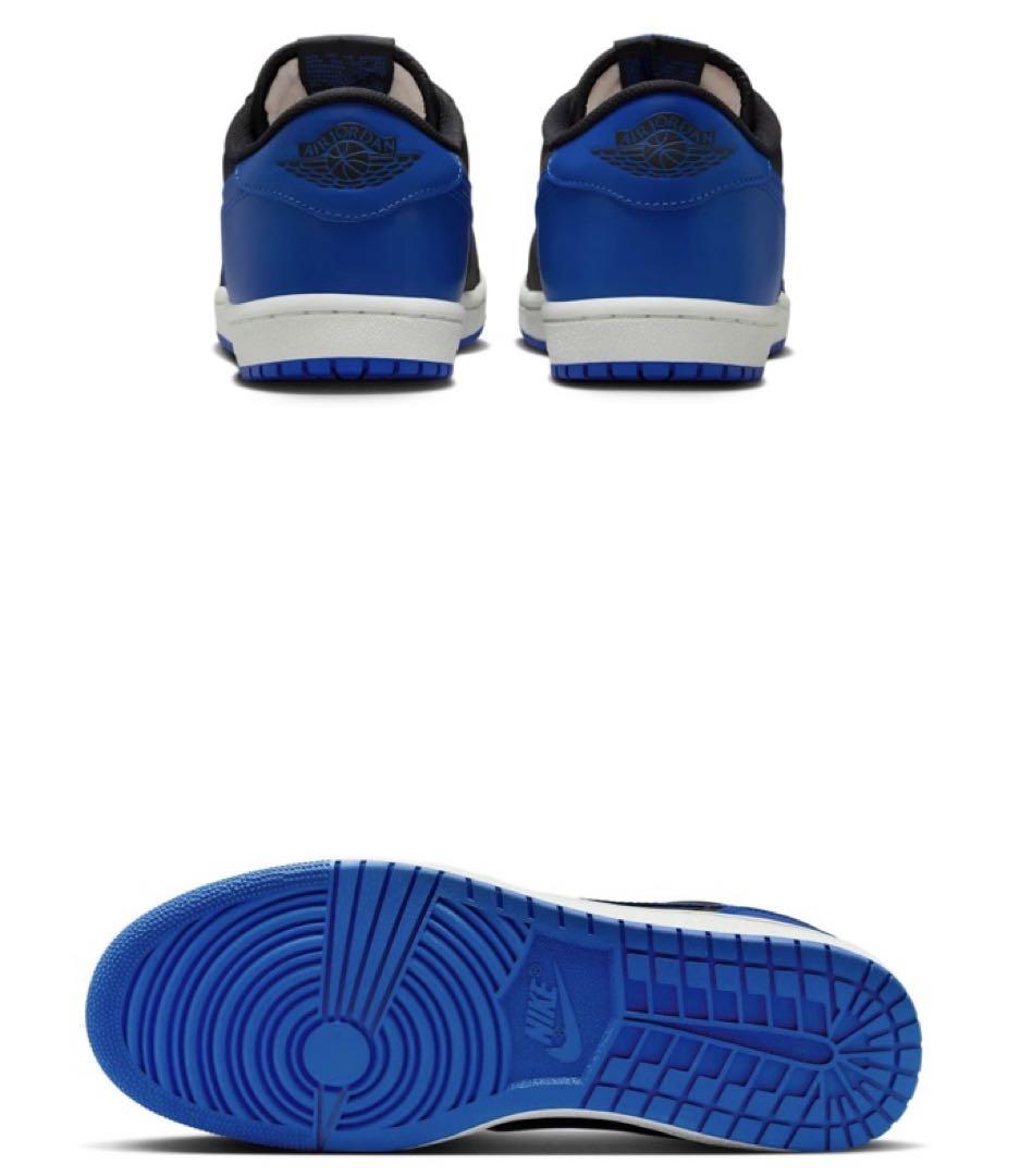 靴 Air Jordan 1 Low 85 Black and  Blue