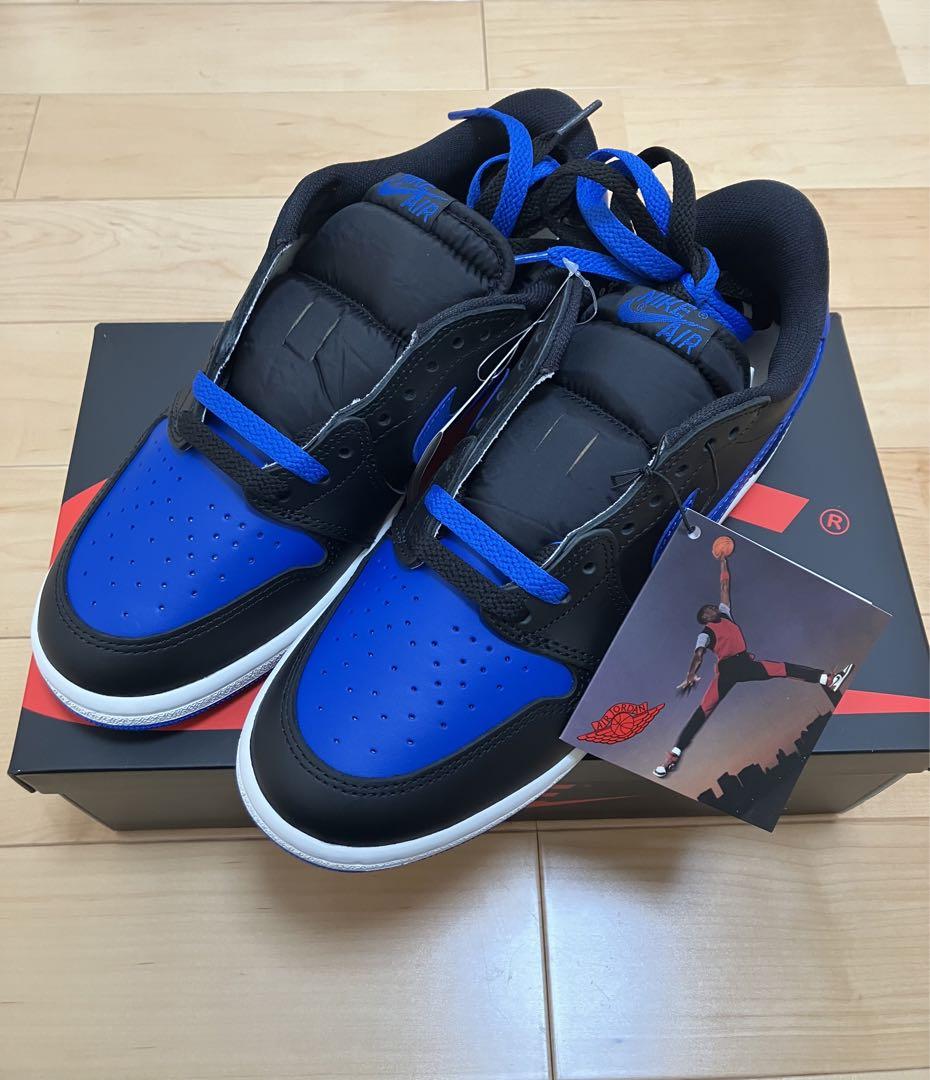 靴 Air Jordan 1 Low 85 Black and  Blue