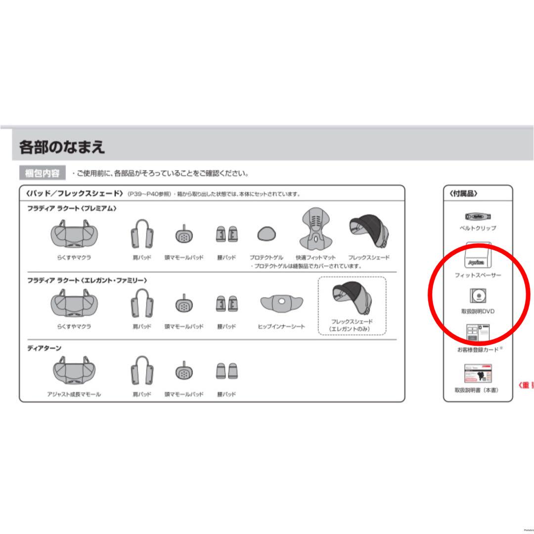 綺麗！アップリカ フラディア ラクート エレガント 新生児対応チャイルドシート