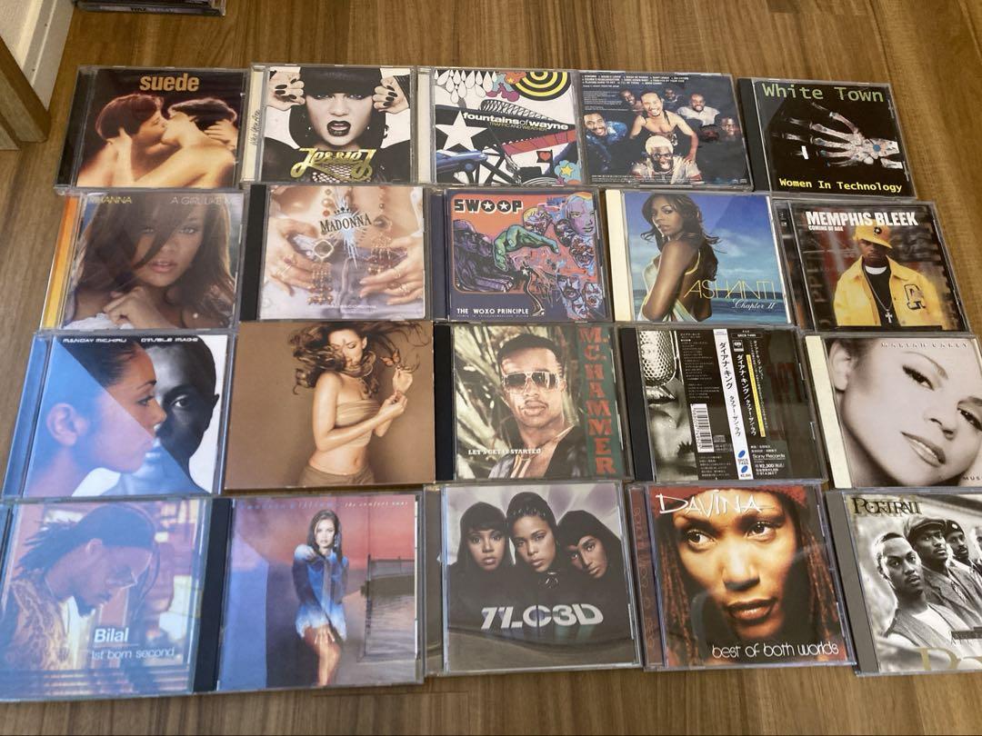 売れ筋がひクリスマスプレゼント！ 約100枚 洋楽CD HIPHOP 洋楽 DJ音源にも 中心 R&B 洋楽
