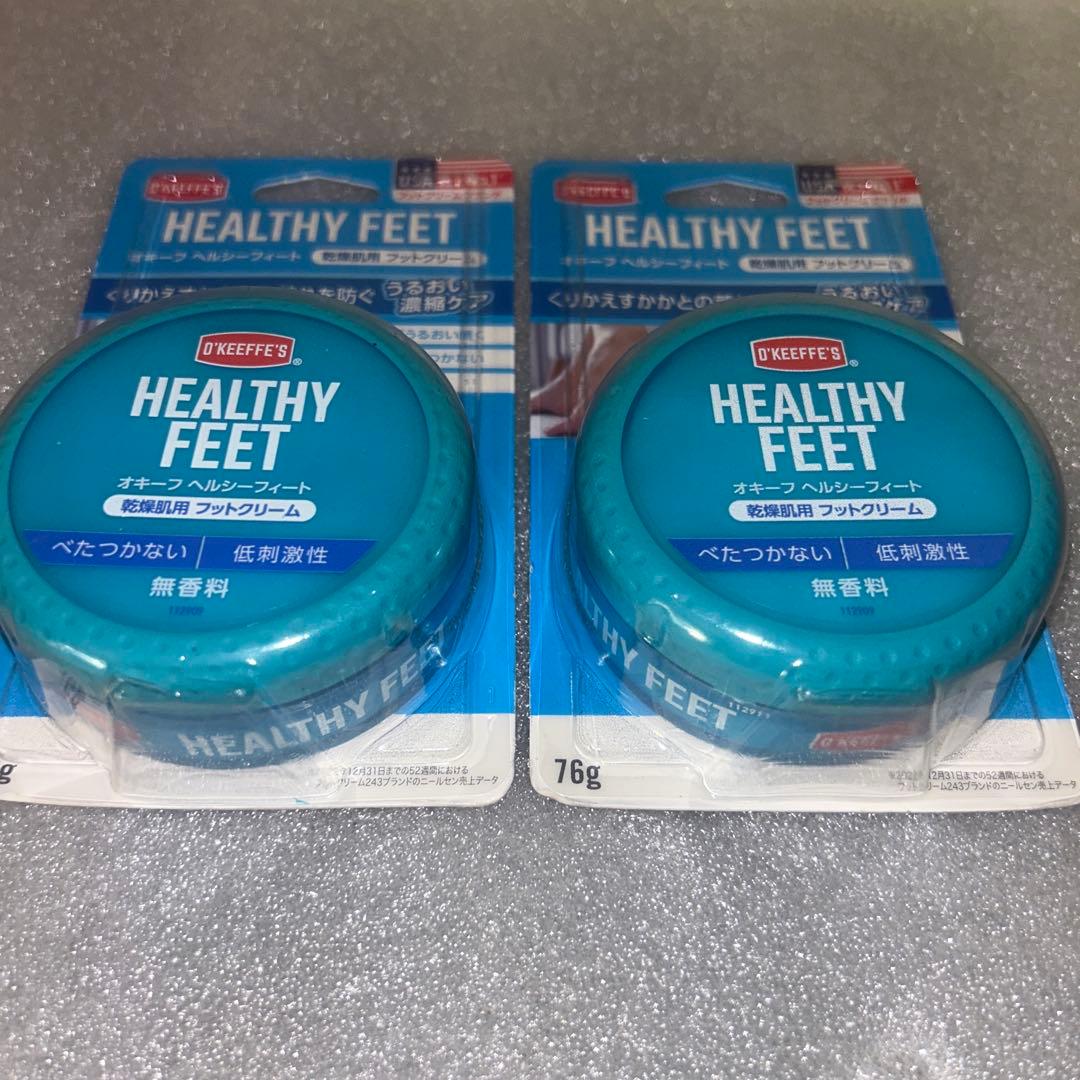 O'KEEFFE'S Healthy Feet フットクリーム76g 2個セット - メルカリ
