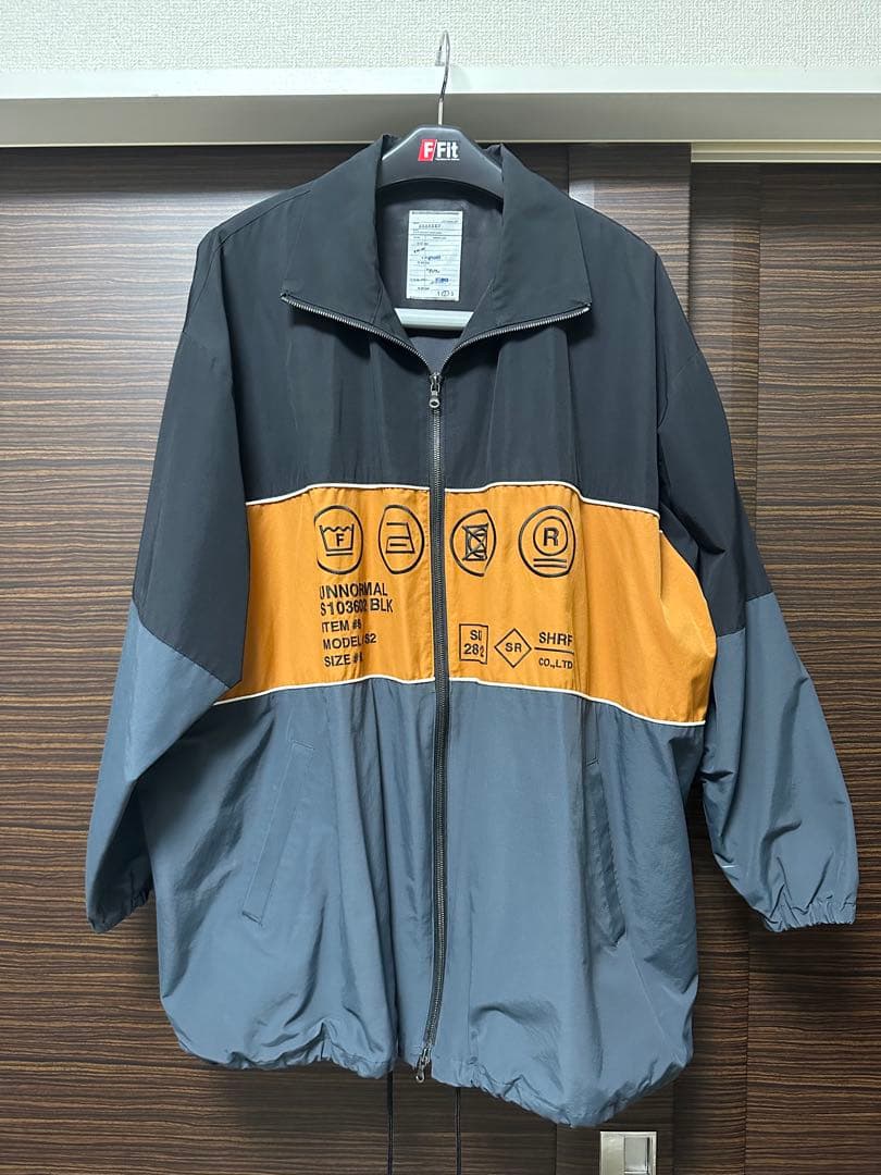 SHAREEF ジャンパー グレー/オレンジ