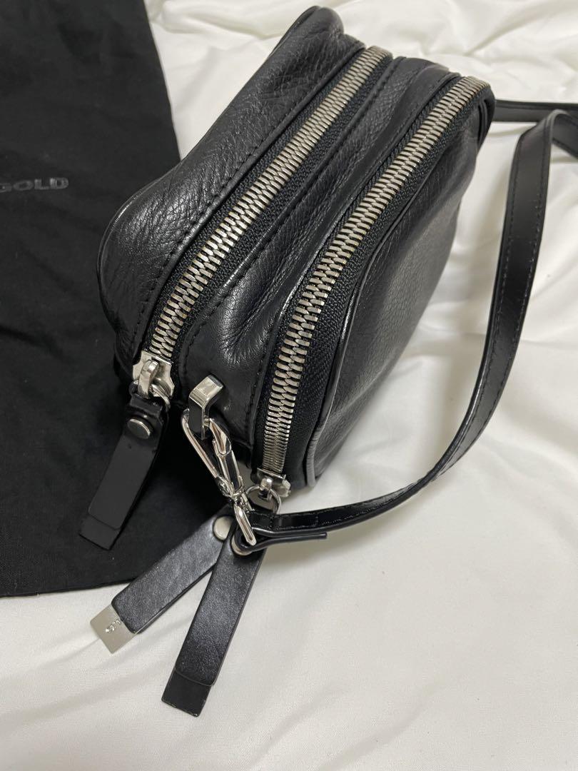DIESEL BLACK GOLD レザーショルダーミニバッグ