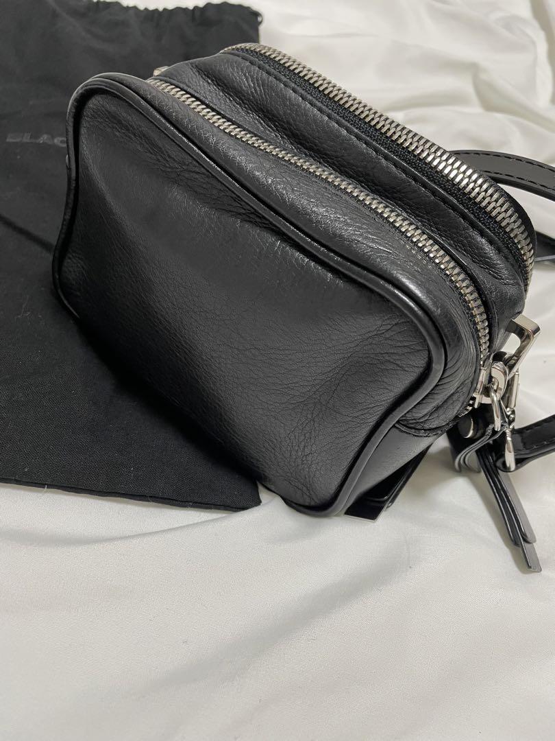 DIESEL BLACK GOLD レザーショルダーミニバッグ