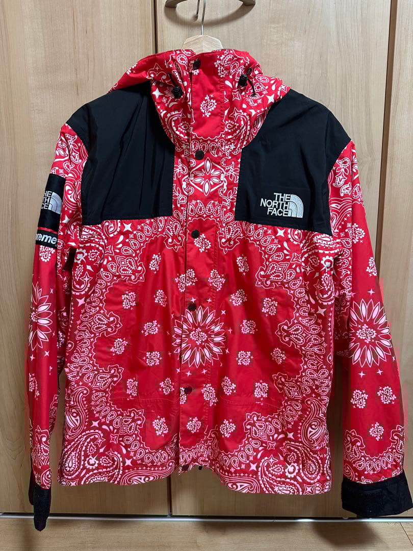 North Face x Supreme バンダナ柄 マウンテンパーカー