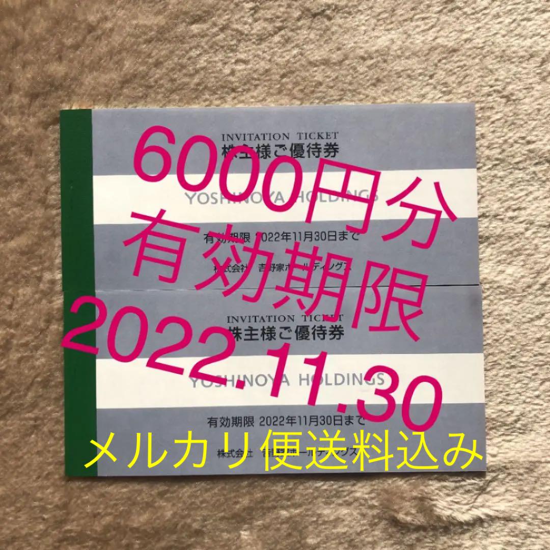 正規代理店品 専用 吉野家 株主優待券 6,000円分 即納可能数量限定 正規代理店品 専用 吉野家 株主優待券 6,000円分 即納可能数量限定