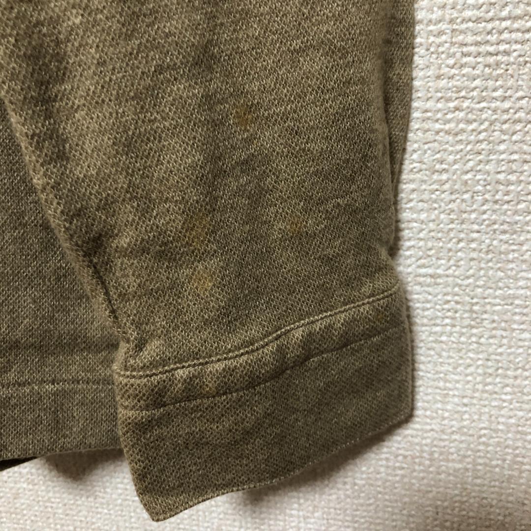 ジャックニクラウス ニット ポロシャツ M ベージュ 昭和レトロ レア ゴルフ☆