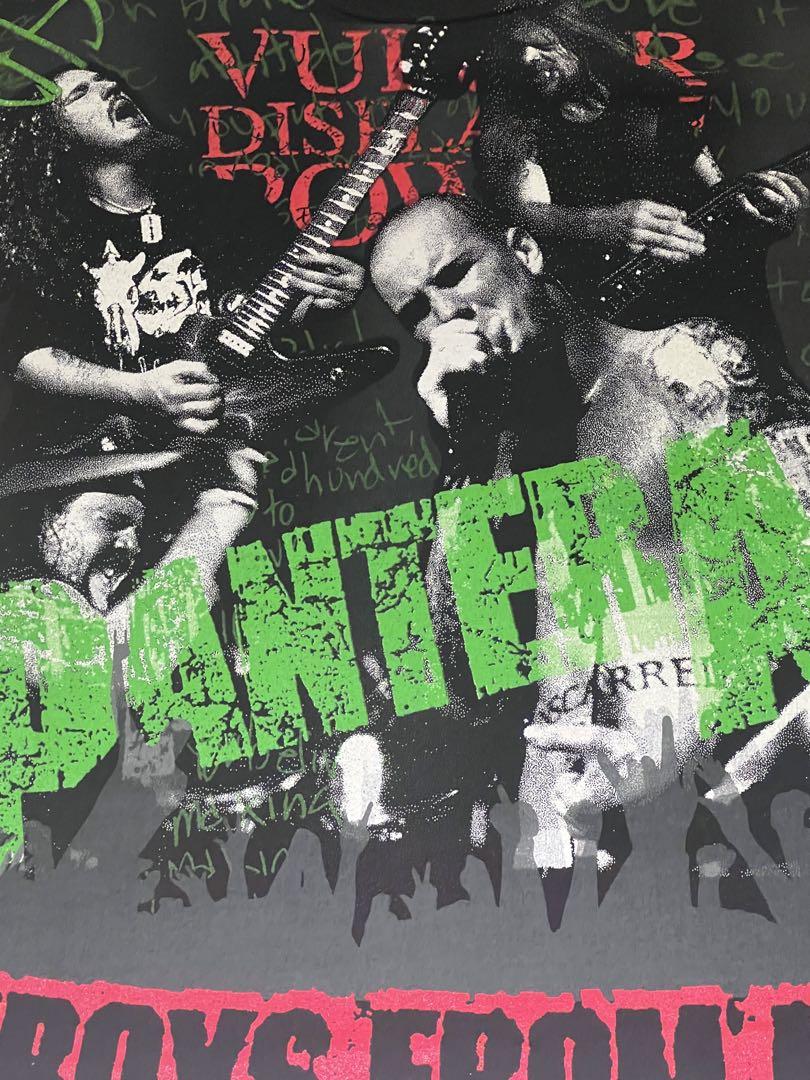 激レア　pantera パンテラ　総柄　90s バンドTシャツ　usa製