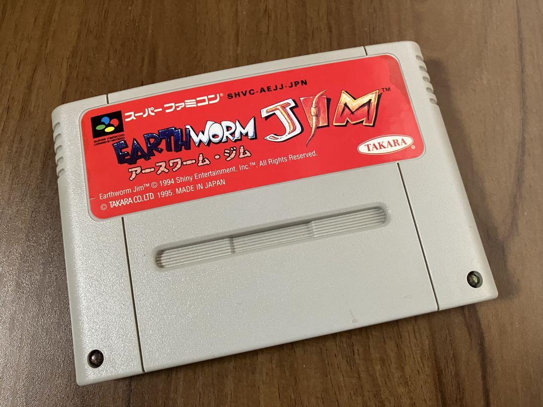 アースワームジム スーパーファミコン メンテナンス済み - メルカリ