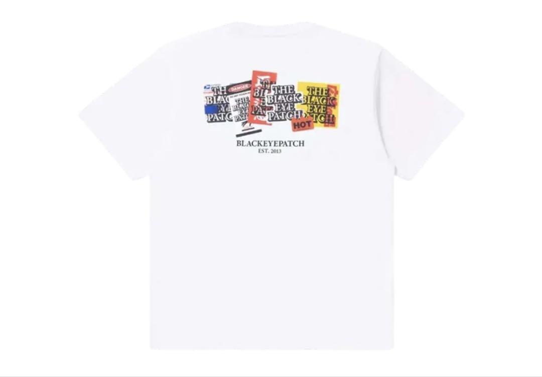 トップス BlackEyePatch Label Pack Tee \"White\"