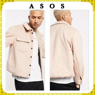 【海外限定】ASOS キルティングジャケット XL【新品未使用】