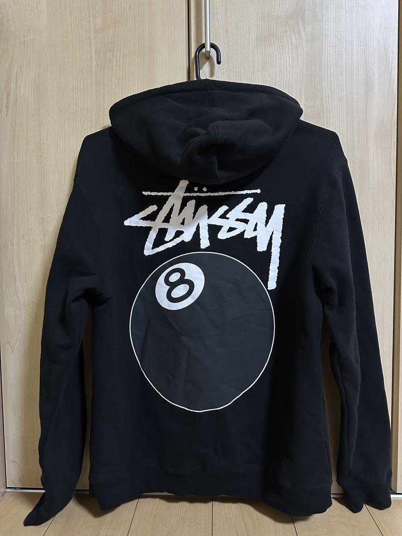 お値下げしました‼️STUSSY（ステューシー）8ボール　パーカー STUSSY ステューシー 8ボールプリントジップアップパーカー
