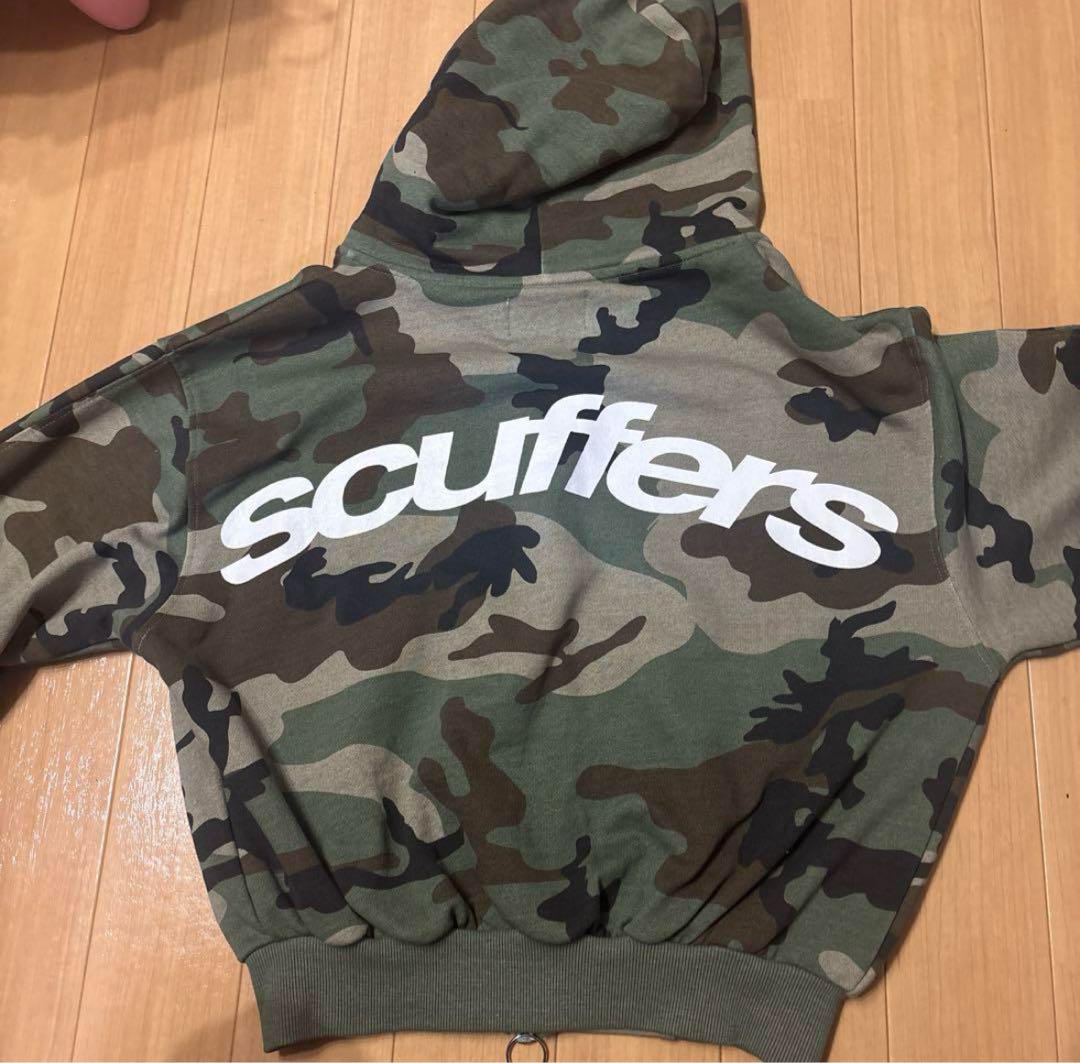 トップス scuffers zip hoodie